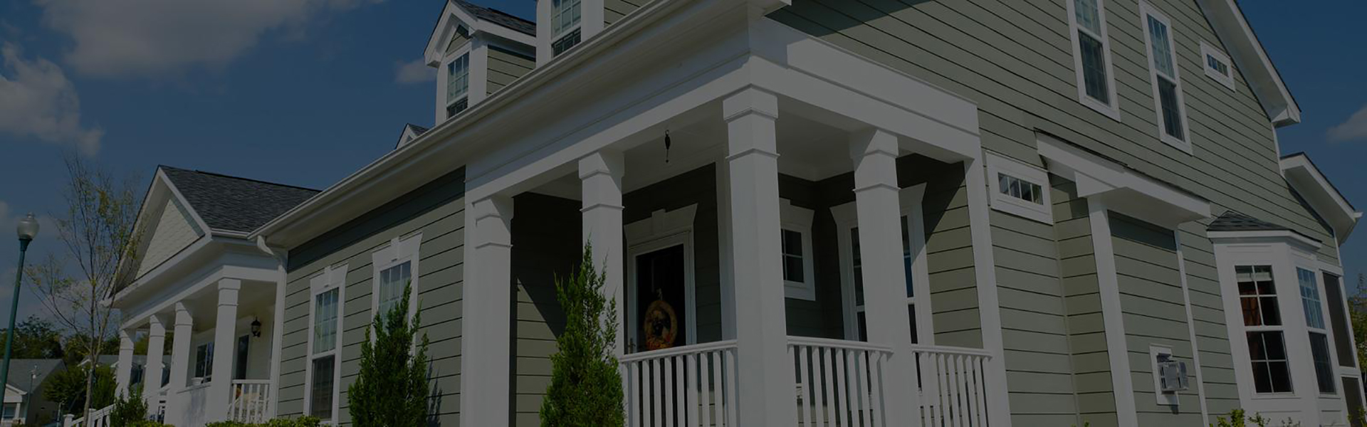 Mid-class, two-story home